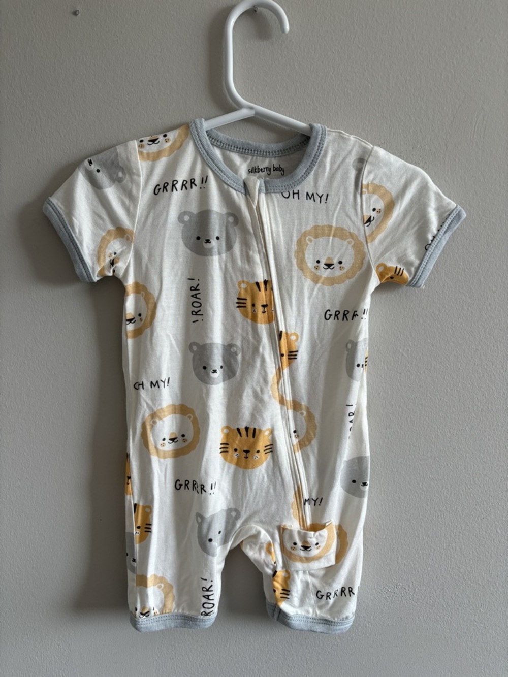 Silkberry baby short romper